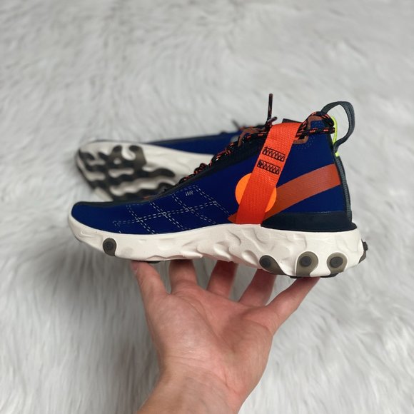 Nike React Runner Mid WR ISPA Mens Shoes AT3143-100 NEW Size 4/WMNS 5.5 - Picture 2 of 4